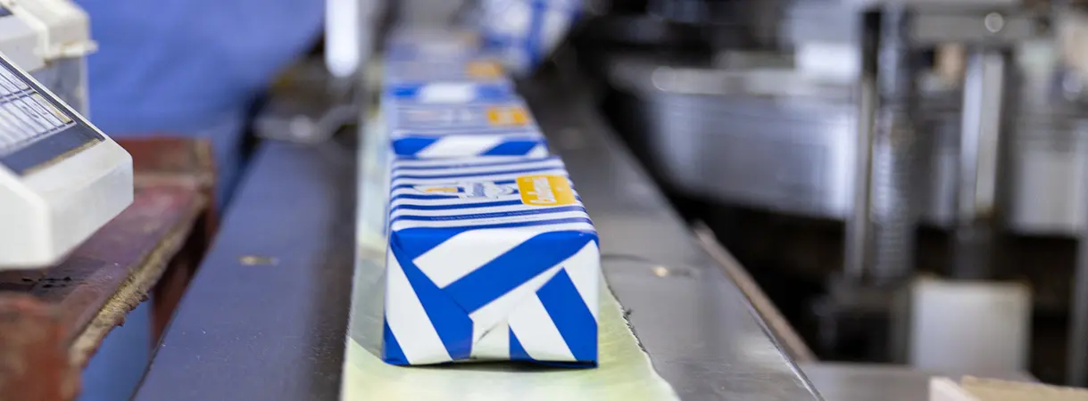 Фасовка масла и спредов