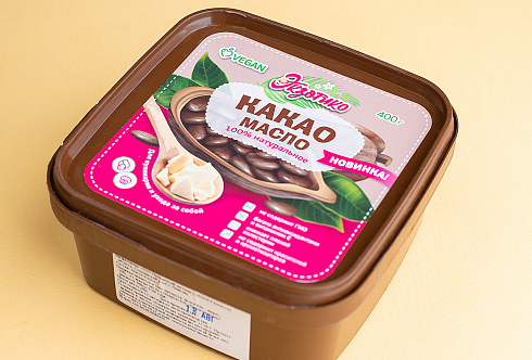 Масло КАКАО пластиковый контейнер 400 гр.