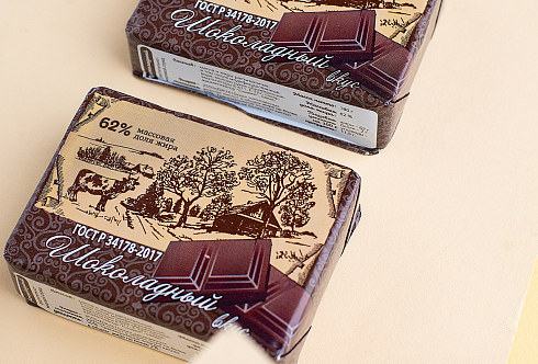 Спред раст-жир 62% тм Шоколадный вкус 180 гр.