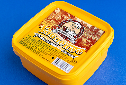 Топленая смесь "Топленое домашнее" 400 гр. пласт. контейнер-г/к