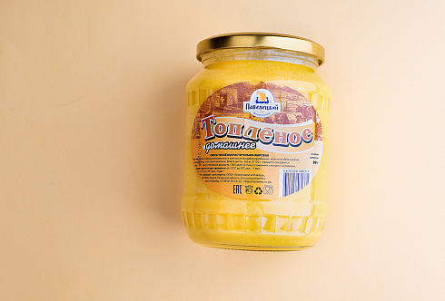 Топленая смесь "Топленое домашнее" 600 гр. стекло в гофрокоробе